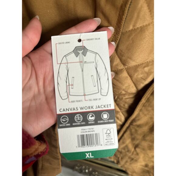 Wrangler Canvas Work Jacket Size XL NEW NWT - Picture 9 of 9